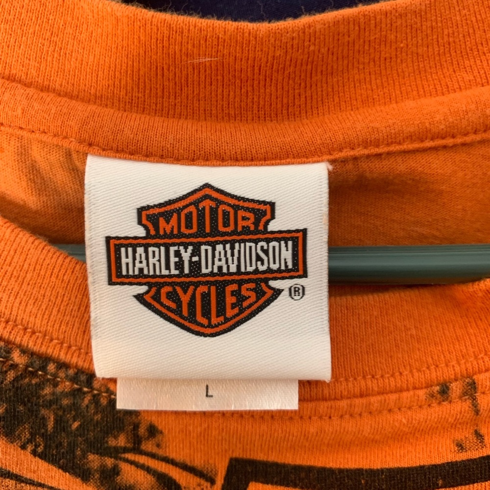 Harley Davidson women’s T-shirt short sleeve L Visalia California 2010 - Picture 5 of 8